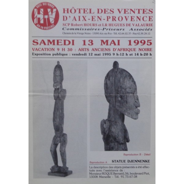 Hôtel des Ventes d'Aix-en-Provence 13/05/1995