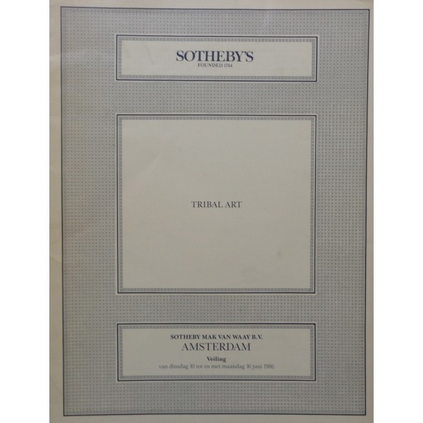 Sotheby's, Amsterdam, 13/06/1986