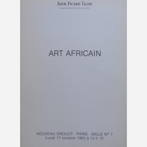 Ader Picard Tajan, Paris, 17/10/1983