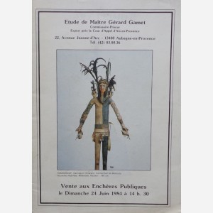 Etude de Maître Gérard Gamet, 24/06/1984