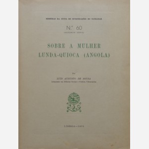 Sobre a mulher Lunda-Quioca (Angola)