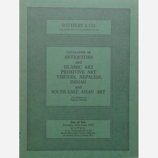 Sotheby's London, 16/06/1975