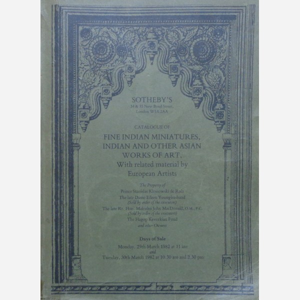Sotheby's London 29/03/ - 30/03/1982