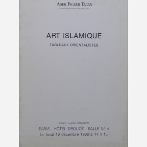 Ader Picard Tajan, Paris 19/12/1988