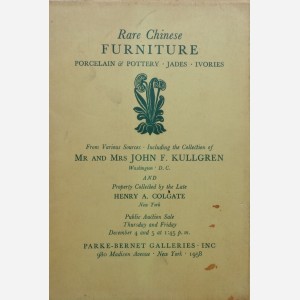Kullgren Et Al, Parker-Bernet Galleries INC 04&05/12/1958