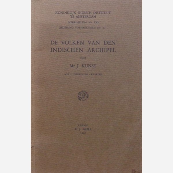 De Volken van den Indischen Archipel